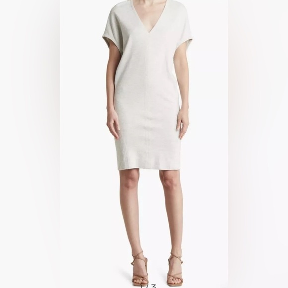 REISS Lacey Dolman Sleeve T-shirt Dress - Picture 1 of 6